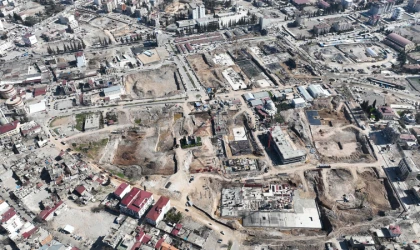 Şehir Merkezinde Kentsel Tasarım Projesi İnşası Hızla Devam Ediyor