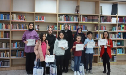 Kahramanmaraş'ta Kütüphanenin En’leri Ödüllendirildi