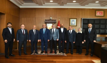 Başkan Görgel, Genel Başkan Yardımcısı Yılmaz’ı Misafir Etti