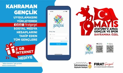 Büyükşehir’den 19 Mayıs’ta Gençlere İnternet Hediyesi