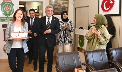 Başkan Görgel’den Şehit Kızına Doğum Günü Sürprizi