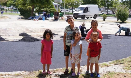 Dulkadiroğlu'nda Parklar Yenileniyor
