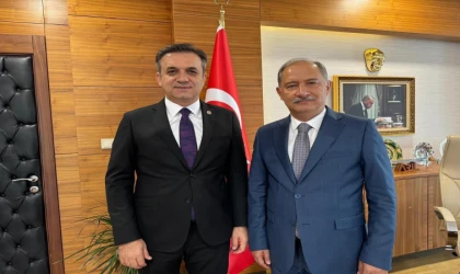 Kahramanmaraş Milletvekili Mevlüt Kurt'tan Tarım ve Orman Bakan Yardımcısı Abdülkadir Polat'a Ziyaret