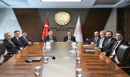 TBMM Tarım Orman ve Köyişleri Komisyon Başkanı Prof. Dr. Vahit Kirişçi, Bakan Kacır’ı Ziyaret Etti