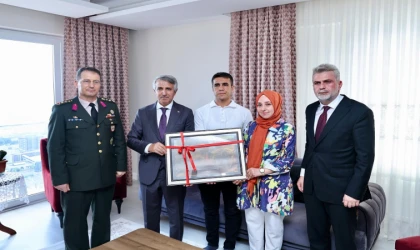 Başkan Görgel, 15 Temmuz Gazilerini Ziyaret Etti