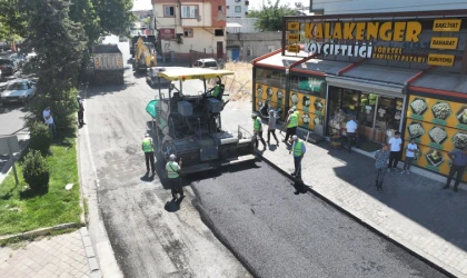 Büyükşehir, Dulkadiroğlu’nda Ulaşım Atağına Devam Ediyor
