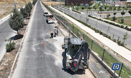 Büyükşehir, Organize Sanayi ve Kavlaklı’nın Yolunu İyileştiriyor