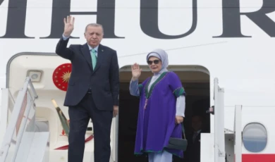 Cumhurbaşkanı Erdoğan Kazakistan’dan ayrıldı