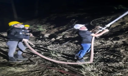 Kahramanmaraş’taki Orman Yangınına GEAK’tan Önemli Destek