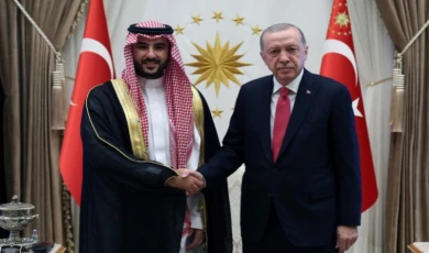 Suudi Arabistan Savunma Bakanı Beştepe’de