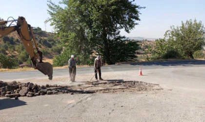 Yusufhacılı Mahallesi’nde Asfalt Çalışmaları Devam Ediyor