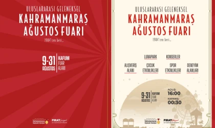 Ağustos Fuarı, Çocuk Tiyatrosu ve Açık Hava Sinemasıyla Devam Edecek