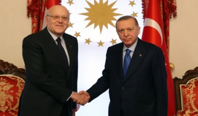 Cumhurbaşkanı Erdoğan, Mikati ile görüştü