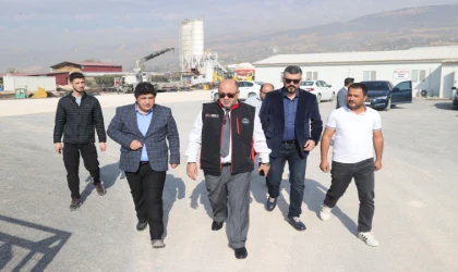 Başkan Akpınar, Çağlayancerit Yol Projesinde İncelemelerde Bulundu