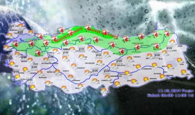 Kuzeyde ’kuvvetli yağış’ bekleniyor