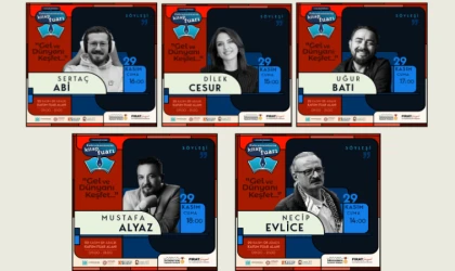 Edebiyatseverleri Kitap Fuarı’nda Unutulmaz Bir Gün Bekliyor