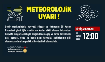 Kuvvetli Fırtına Pazartesi Günü Öğle Saatlerine Kadar Devam Edecek