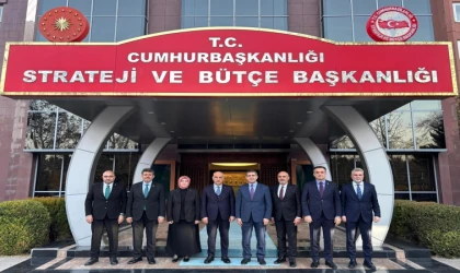 Kahramanmaraş Heyeti, Cumhurbaşkanlığı Strateji ve Bütçe Başkanı Şenel ile Bir Araya Geldi