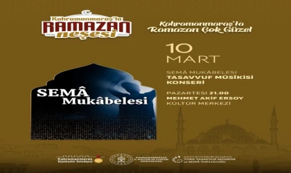 Sema Mukabelesi ve Tasavvuf Musiki Dinletisiyle Gönüller Huzur Bulacak