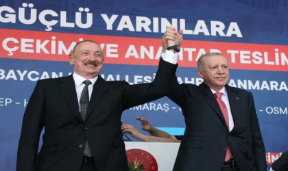 Cumhurbaşkanı Aliyev, “Kadim Türk Toprağı Kahramanmaraş’ta Olmaktan Mutluluk Duyuyorum”