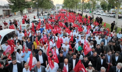 9 Yıl Önceki Ruhla; Kahramanmaraş Demokrasi ve Milli Birlik Kortejinde Buluştu