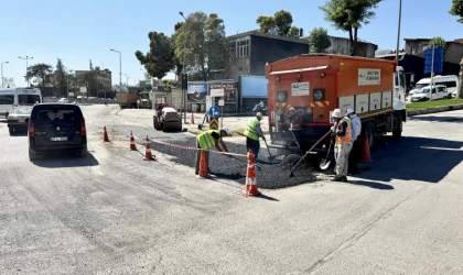 KASKİ Altyapısı Tamamlanan Yollarda Tamiratlarını Sürdürüyor