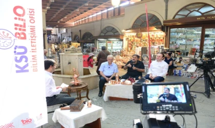 KSÜ, Bilimle Halkı Buluşturan İkinci Etkinliğini Kapalı Çarşı’da Gerçekleştirdi