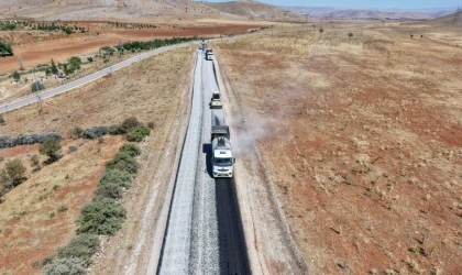 Afşin Örenderesi Yolu Büyükşehir’le Yenilendi