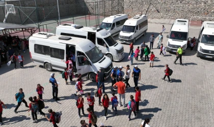 Büyükşehir Zabıtası Öğrenci Servislerini Denetledi