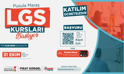 Büyükşehir’in Tüm İlçelerde Ücretsiz LGS Kurslarına Kayıtlar Başladı!