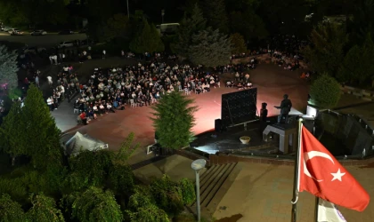 KSÜ’de Açık Hava Sinema Keyfi