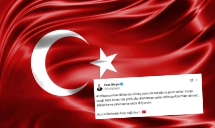 Başkan Görgel: “Aziz Milletimizin Başı Sağ Olsun”