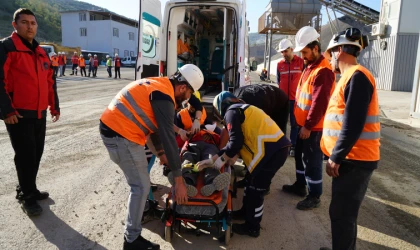 Büyükşehir’den Gerçeği Aratmayan Acil Durum Tatbikatı