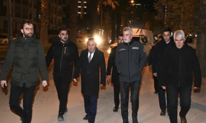 Başkan Görgel, Şehir Merkezindeki Alt ve Üstyapı Çalışmalarını Yerinde İnceledi