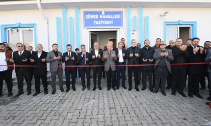Dulkadiroğlu Sümer Mahallesi Taziyeevi Hizmete Açıldı