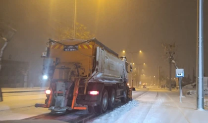 Yoğun Kar Yağışına Büyükşehir’den Anında Müdahale