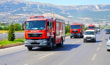 Büyükşehir İtfaiyesi Hep Sahada; 2025 Yılında Etkin Hizmet