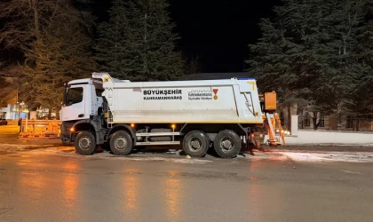 Büyükşehir’den Kuzey İlçelerde Kar Nöbeti