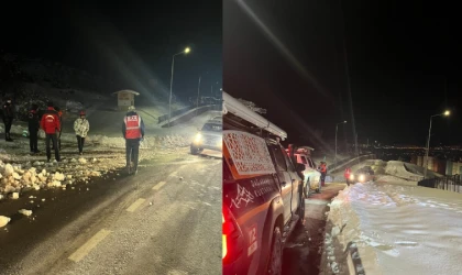 Mahsur Kalan Vatandaş İçin Çalışmalar Sürüyor