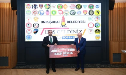 Başkan Toptaş’tan Amatör Spora 2 Milyon 750 Bin TL Destek