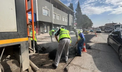 Büyükşehir’den Asfalt Mesaisi