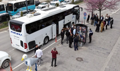 Büyükşehir’den Üreticiye Tam Destek; Çiftçiler Konya Tarım Fuarı’na Uğurlandı
