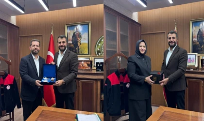 Gastromaraş Mürüvvetin Mutfağı  Akademisi kurucularından İl Tarım Müdürü Ramazan Bilir’e Ziyaret