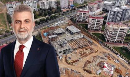Kahramanmaraş’ın Yeni Nesil Gençlik ve Spor Kompleksi Hızla Yükseliyor