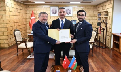 KSÜ Rektörlüğüne Atama Sonrası Azerbaycan'dan Tebrik Notası