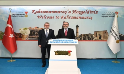 Başkan Görgel, AK Parti MKYK Üyesi Mahir Ünal’ı Makamında Ağırladı