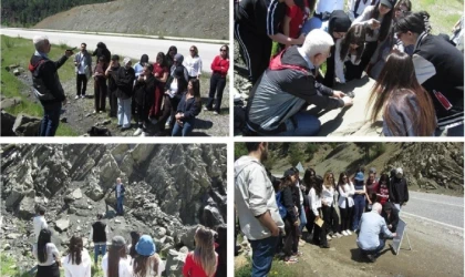 KSÜ Coğrafya Bölümü’nden Uygulamalı Arazi Çalışması