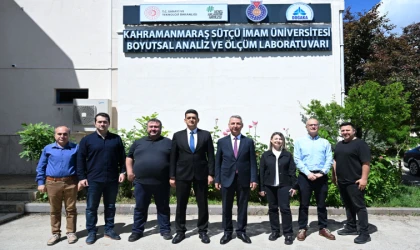 KSÜ’den Savunma Sanayiine Dev Altyapı Desteği: Boyutsal Analiz ve Ölçüm Laboratuvarı Faaliyetlerine Başladı