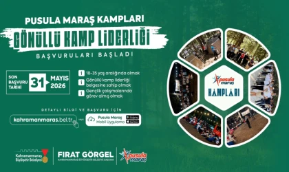 Pusula Maraş, Gönüllü Kamp Liderlerini Arıyor