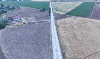 Afşin’in Kırsal İnci Mahallesi’nin Yolları Büyükşehir ile Yenilendi